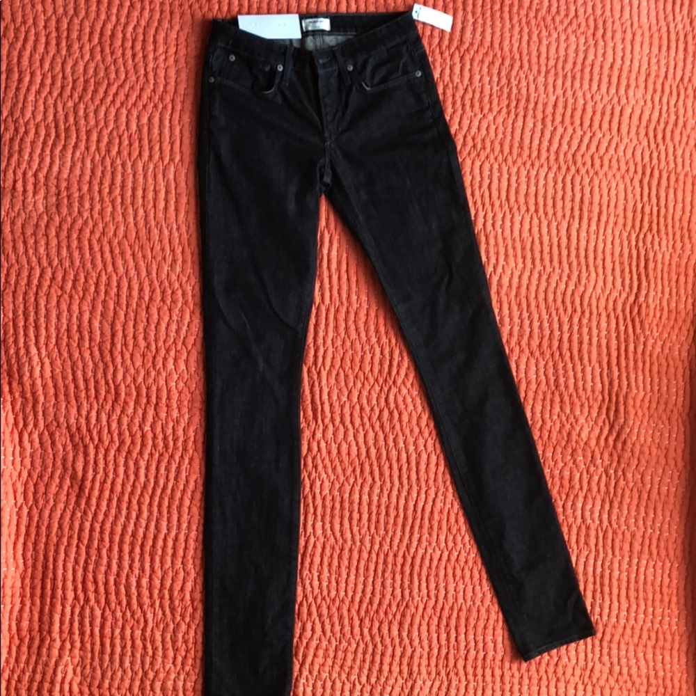 New pair of Helmut Lang jeans with tags still on